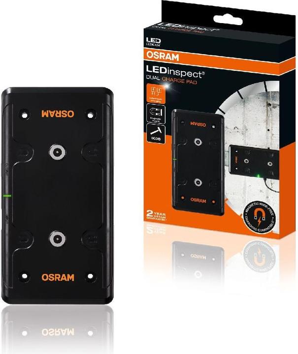 Actual product image Osram LEDinspect DUAL CHARGE PAD
