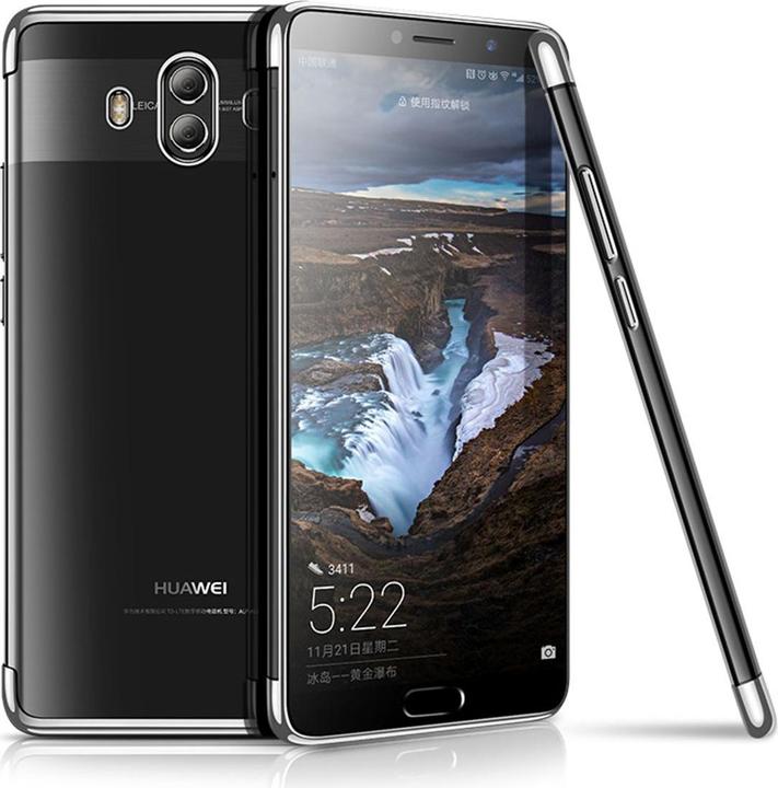 Produktbild König Design Handy Hülle Schutz Case für Huawei Mate 10 Pro Durchsichtig Transparent Silber (Huawei Mate 10 Pro)