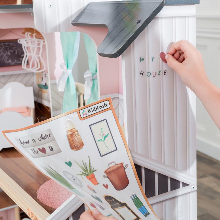 Image du produit KidKraft Maison de poupées Celeste Villa avec EZ Kraft Assembly™
