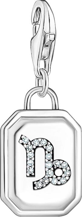 Actual product image Thomas Sabo Charm pendant zodiac sign Capricorn with stones silver (925 silver)