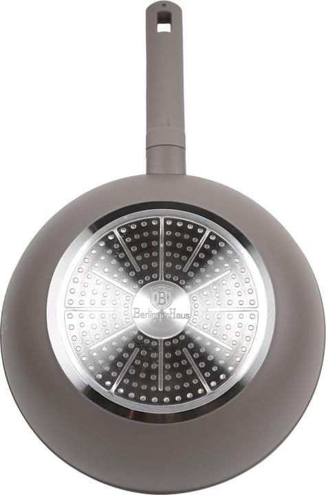 Produktbild BerlingerHaus Design Wokpfanne, 28cm, taupe (Wok Pfanne)