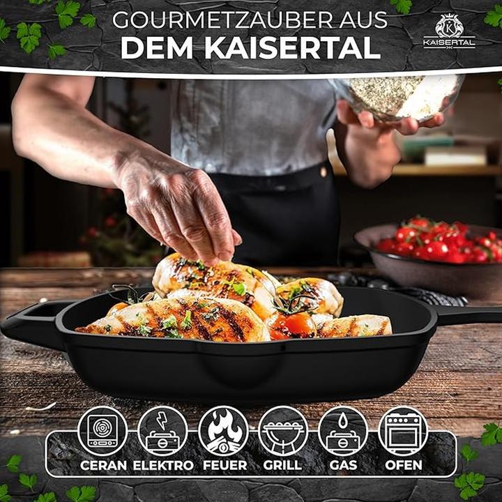 Produktbild Kaisertal Bratpfanne mit langem Griff (Bratpfanne, Gusseisen)