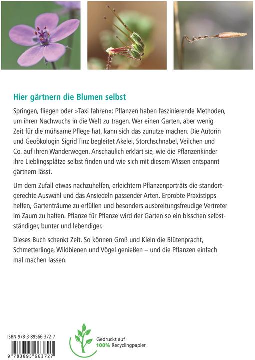 Actual product image Selbst ist die Pflanze (German, Sigrid Tinz, 2017)