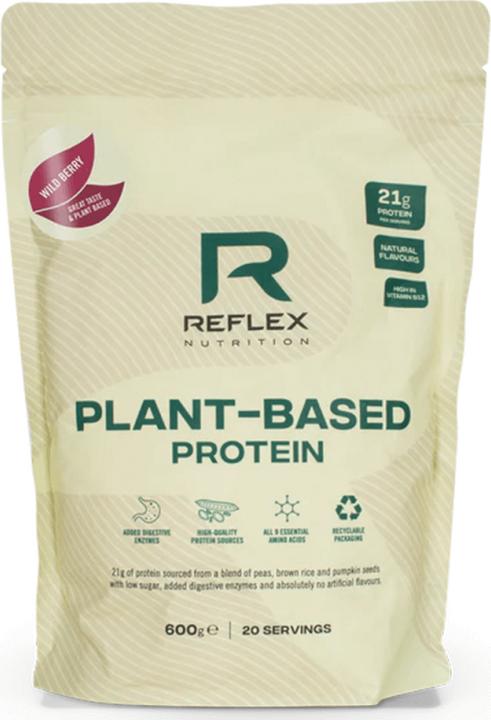 Image du produit Reflex Nutrition Protéines végétales (Wild Berry, 1 pcs, 630 g)
