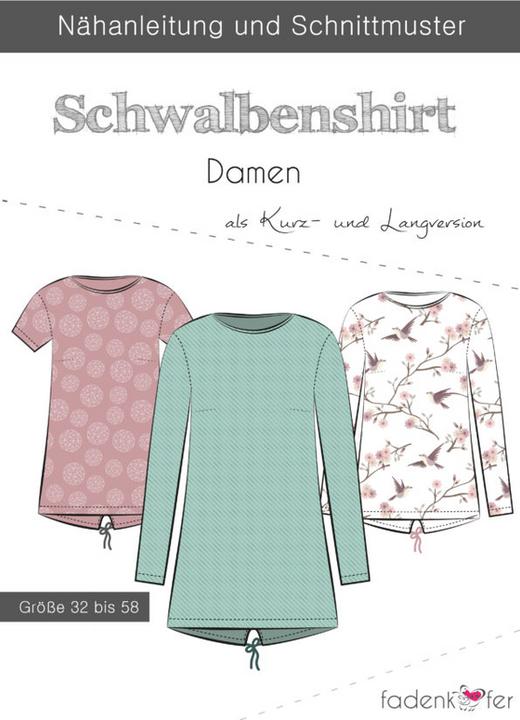 Actual product image Fadenkäfer Pattern Swallow shirt