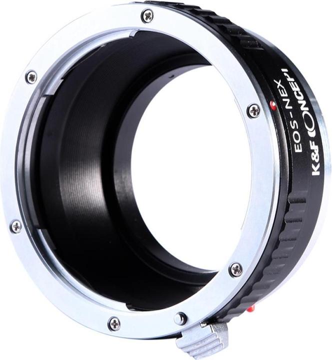 Produktbild K&F Concept High Precision Lens Adapter Mount, Copper, EOS-NEXII