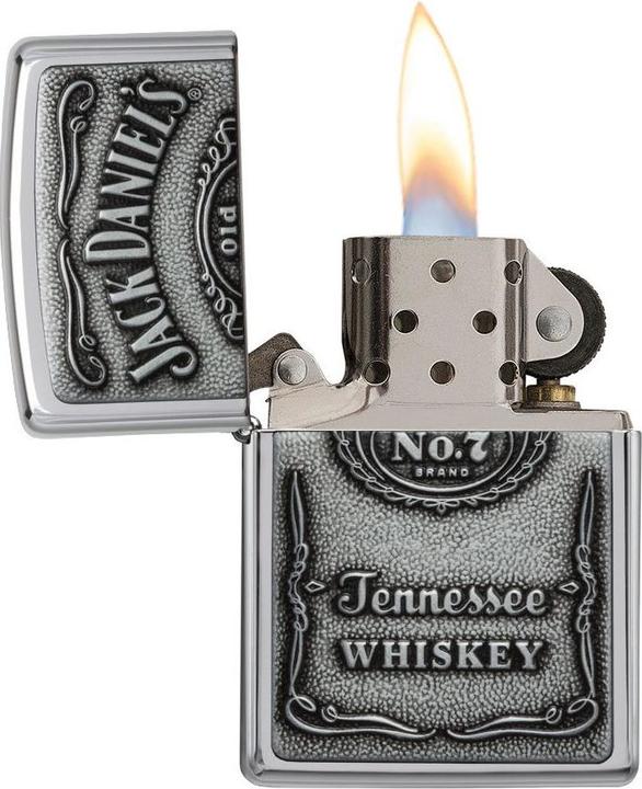 Produktbild Zippo Jack Daniel's Emblem High Polish Chrome