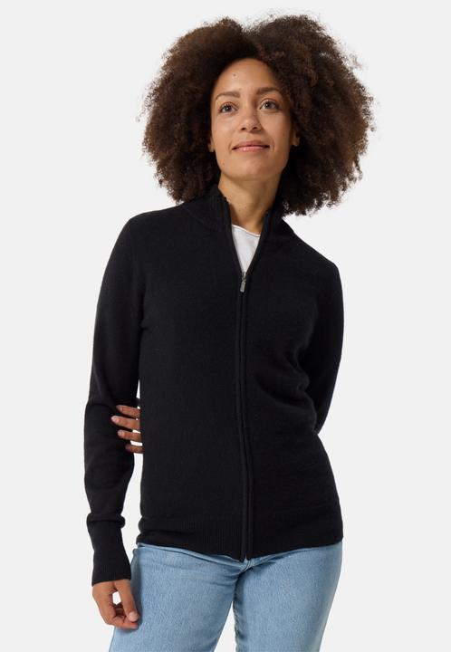 Cash-Mere Kaschmir Cardigan mit Reissverschluss
