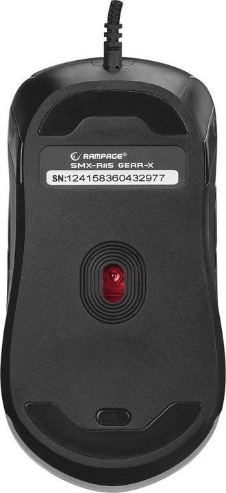 Actual product image Rampage Gear-X Mouse (SMX-R115) (Cable)
