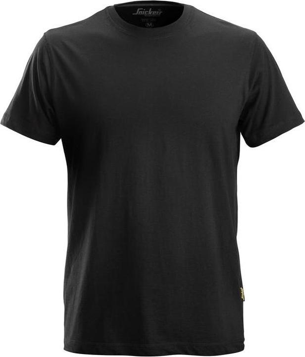 Immagine prodotto Hultafors Snickers T-shirt str. S - sort Classic i 100% bomuld - 2502 (S)