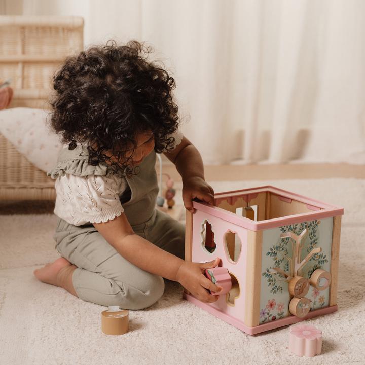 Image du produit Little Dutch Aktivitätenwürfel Fairy Garden mit Motorikschleife