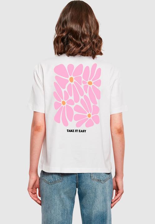 Produktbild Miss Tee Take It Easy Flowers Tee - 193865 (5XL)