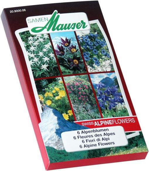 Actual product image Samen Mauser Swiss Alpine Flowers (Flower seeds)
