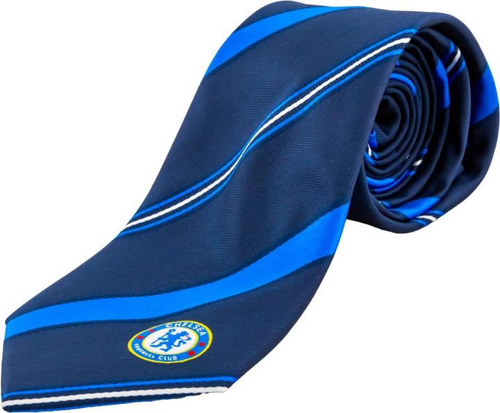 Actual product image Chelsea FC Unisex Adult Stripe Tie