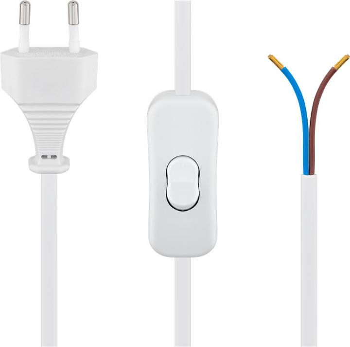 Produktbild Goobay Netzkabel mit Schalter (1.50 m)