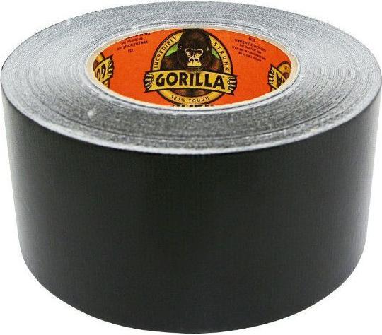 Produktbild Gorilla 3044300 Panzerband, PE-Klebeband Schwarz, 0.42mm x 73mm x 27m (73 mm)