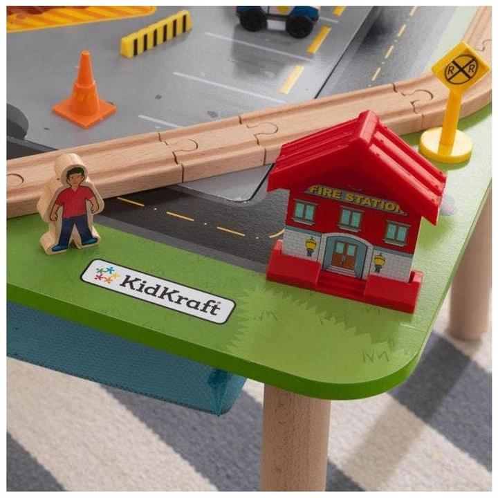 Produktbild KidKraft Eisenbahnset & Spieltisch „Felsiger Berg“