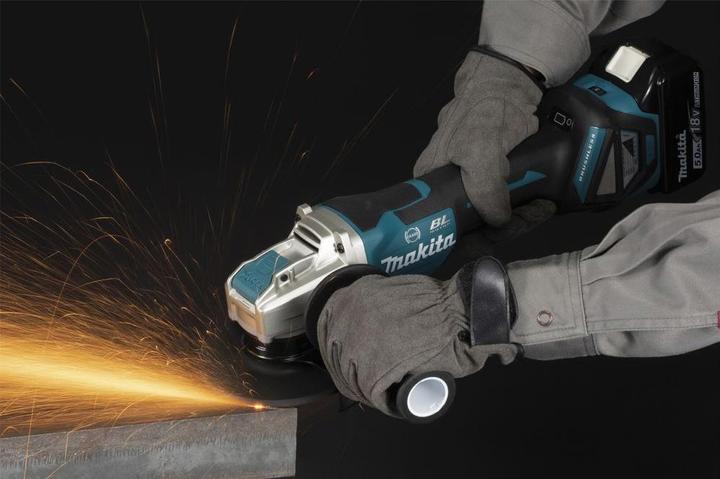 Actual product image Makita Battery angle grinder (125 mm)