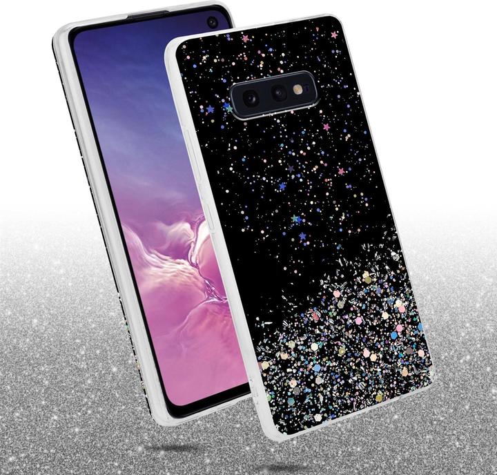 Produktbild Cadorabo TPU Cover funkelnder Glitter (Samsung Galaxy S10e)