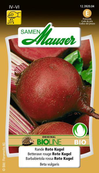 Image du produit Samen Mauser Boule rouge à bord organique (Graines de légumes)