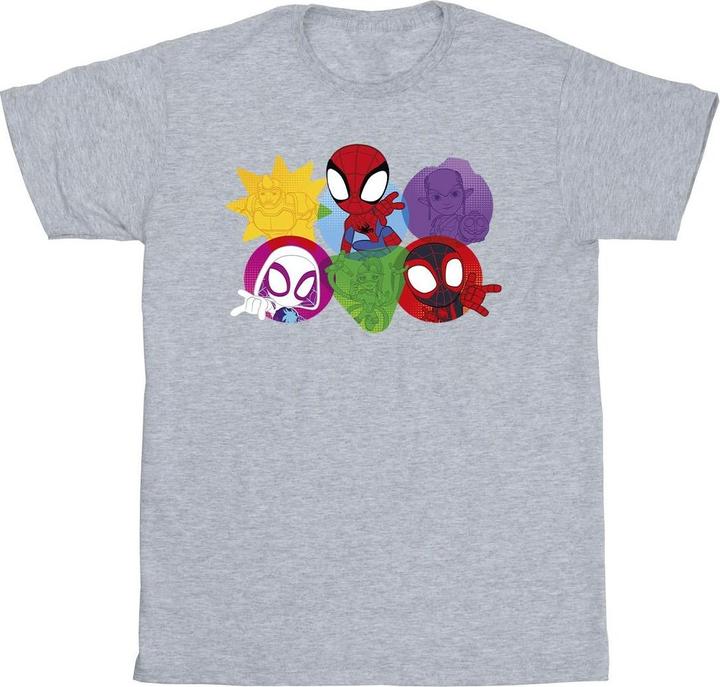 Spidey And His Amazing Friends Faces TShirt (3XL)