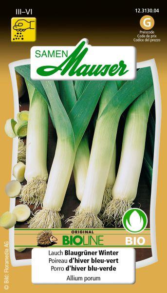 Produktbild Samen Mauser Knospe Bio Lauch Blaugrüner Winter (Blumenzwiebel)