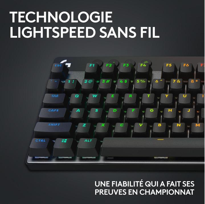 Immagine prodotto Logitech G Pro X TKL Lightspeed (CH, Senza fili, Cablato)