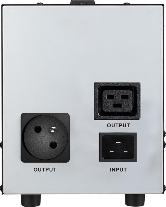 Immagine prodotto Powerwalker AVR 3000 SIV FR - 110-280 V - 3000 VA - 2400 W - 1 uscite AC - Terminale - 95% (3000 VA, 2400 W)