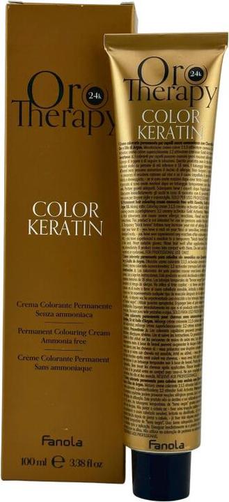 Fanola Color Keratin Oro Puro 10/0 Rubio Platino Natural 100ml (10/0)
