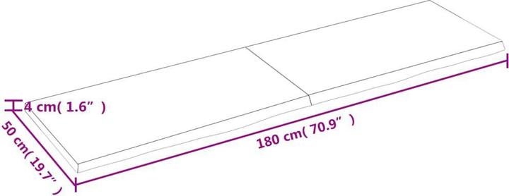 Immagine prodotto VidaXL Emerald (180 x 4 x 50 cm)