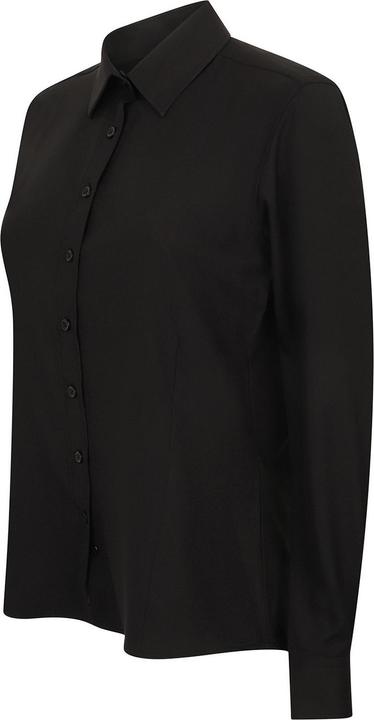 Actual product image Henbury Womens/Ladies Moisture Wicking Long-Sleeved Shirt (S)