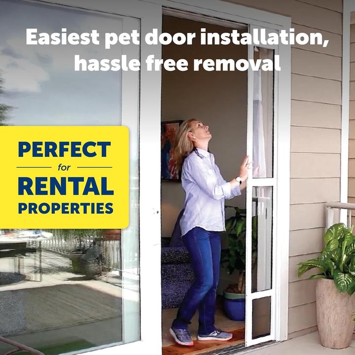 Immagine prodotto PetSafe Porta scorrevole in vetro per gli animali domestici (Gattaiola manuale)