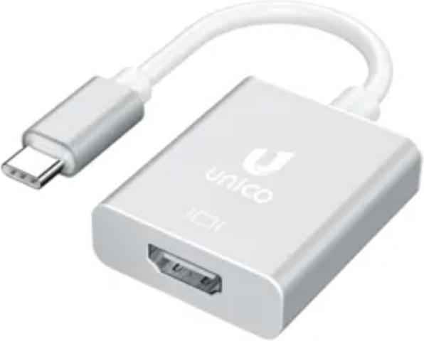 Unico Adaptador Tipo(C) Macho A HDMI Hembra (USB-C, 3.80 cm)