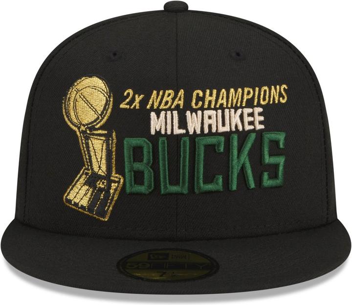Produktbild New Era 59Fifty Cap - NBA CHAMPIONS Milwaukee Bucks - 7 1/2 (7 1/2)