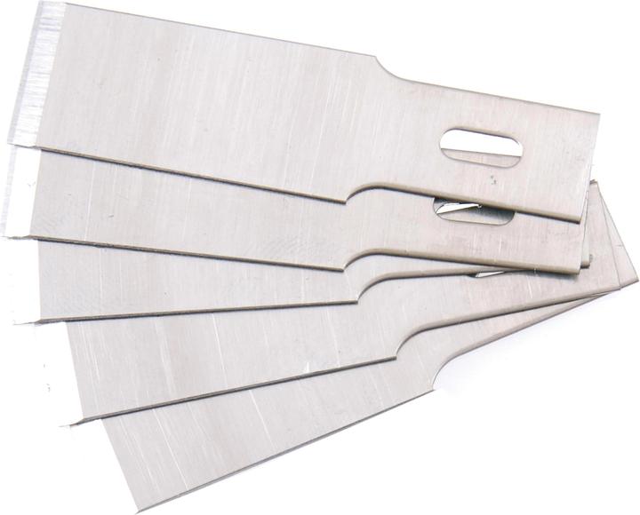 Actual product image BGS Spare Scraper Blades Set for 364 0.6 x 12 mm 5 pcs. (0.60 mm)