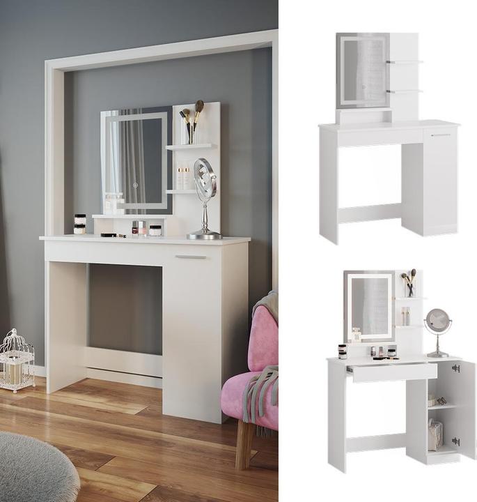 Image du produit Vicco Julia avec éclairage (90 x 38 x 138 cm)