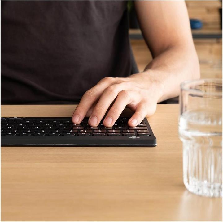 Actual product image R-Go Tools R-Go Keyboard Compact Break US Layout wireless black (US, Wireless)