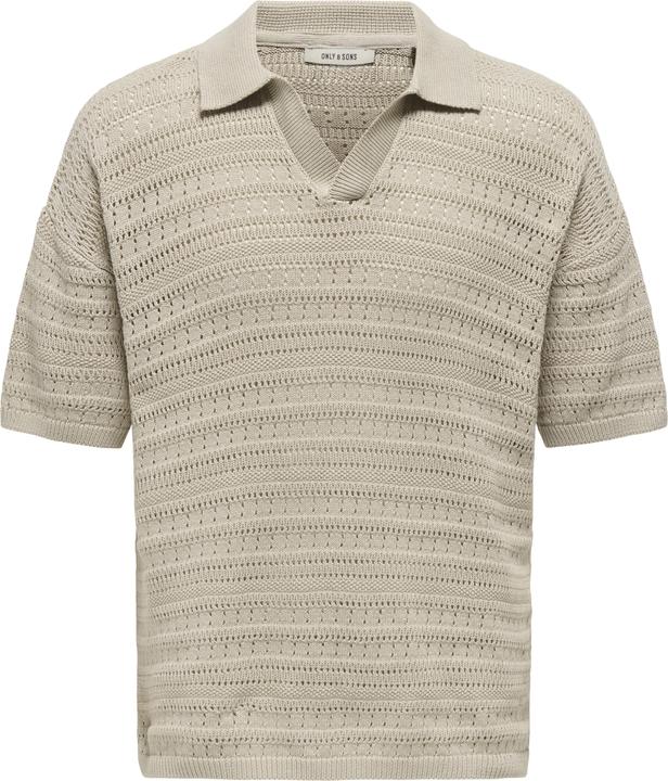 Only & Sons Onsgrayson Ds 5 Chochet Polo Knit