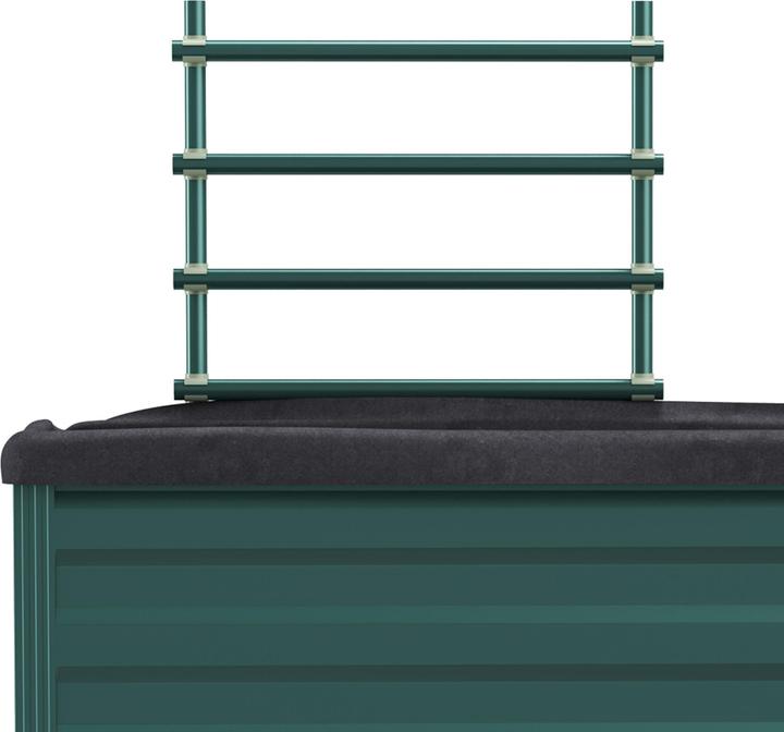 Actual product image Outsunny Raised bed with castors and lower sliding door