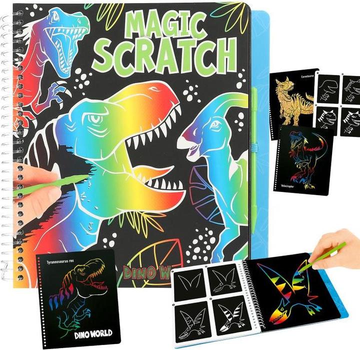 Produktbild Dino World - Magic Scratch Book ( 0412732 )