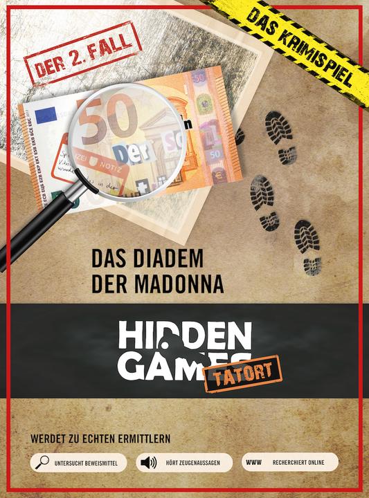 Image du produit Hidden Games Scène de crime jeu cas 2 Le diadème de la Madone Escape Room jeu (Allemand)