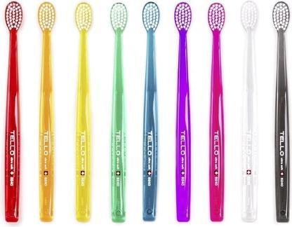 Image du produit Tello Ultrasoft 6240 Brosse à dents extra-souple pour adultes avec gommes sensibles