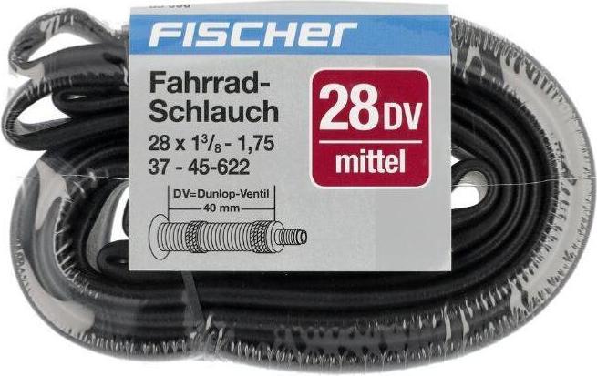 Produktbild Fischer Fahrradschlauch 28 Zoll 85096 (Dunlop (DV), 28", 40 mm)