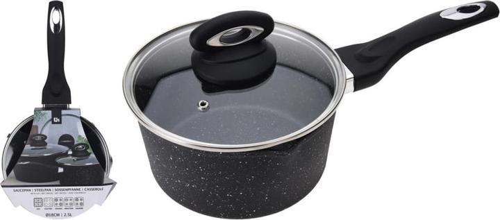 Immagine prodotto Excellent Houseware Rozalia (18 cm, Casseruola con manico, Alluminio)