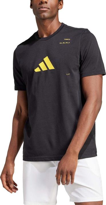 adidas Tennis Graphic Tee Black Man (XL)