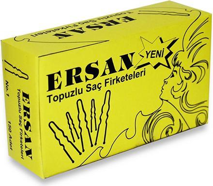Immagine prodotto Ersan Haarklemmen gewellt 5cm Gold 150 Stück (150 pz.)