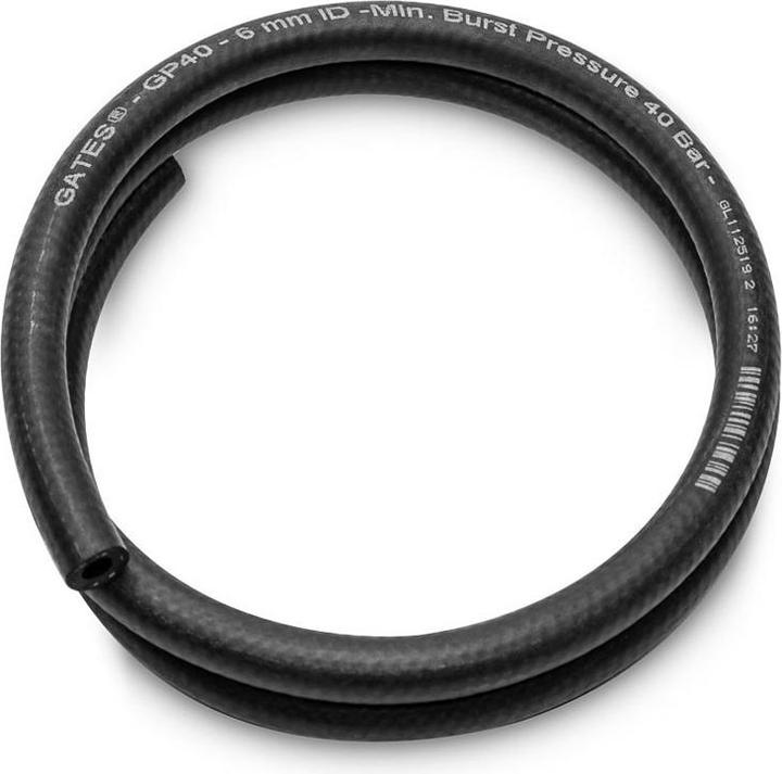 Produktbild EKWB EK-Pro Tubing 12/6 mm Reinforced EPDM 1 m - schwarz (1 m, Kunststoff)