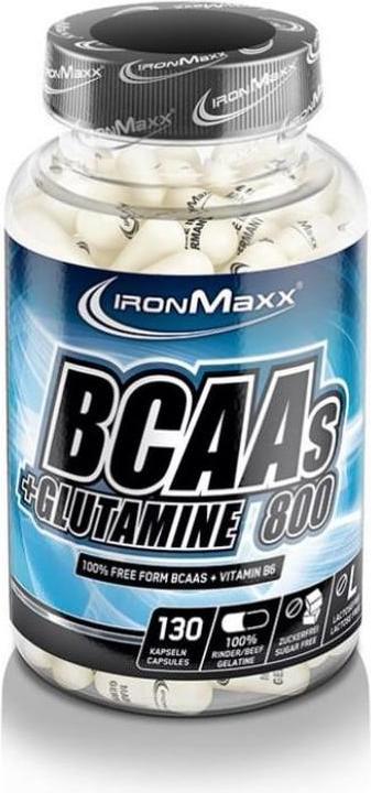 Image du produit IronMaxx BCAA et glutamine 800 (130 pièce(s), Capsules, 500 g)
