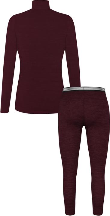 Produktbild Normani Damen Merino Langarm mit 1/4 Zipper „Launceston“ und Merino Hose „Perth“ - 9667 (L)