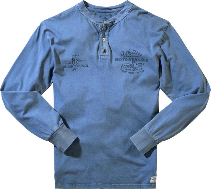 Actual product image Joe Browns Washed Graphic Print Henley (XL)